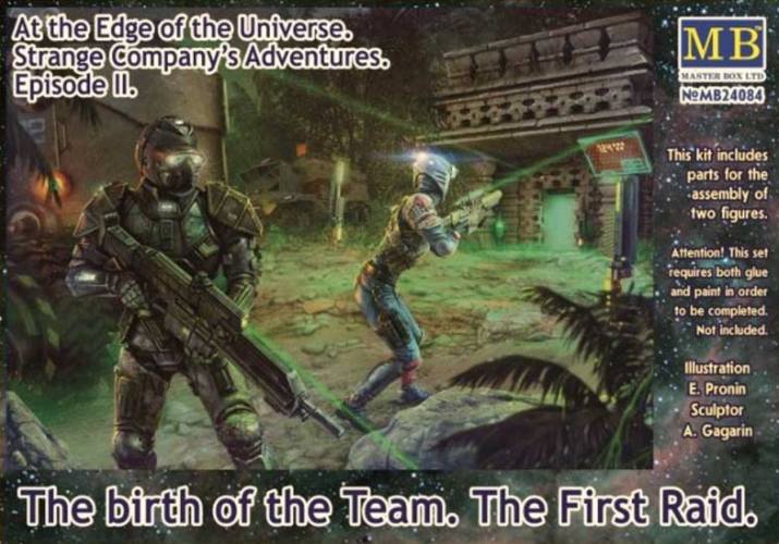 MASTERBOX 1/24 24084 AT THE EDGE OF THE UNIVERSE - EPISODE II THE BIRTH OF THE TEAM FIRST RAID