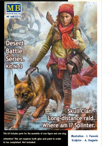 MASTERBOX 1/35 35215 SKULL CLAN NO.3 LONG DISTANCE RAID - SPLINTER