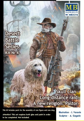 MASTERBOX 1/35 35216 SKULL CLAN LONG DISTANCE RAID - PASTOR