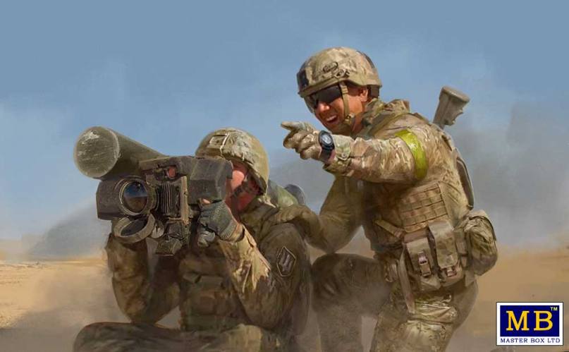 MASTERBOX 1/35 35229 RUSSIAN-UKRANIAN WAR SERIES KIT 6 - JAVELIN THE UKRANIAN ANTI-TANK CREW