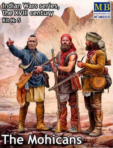 MASTERBOX 1/35 35232 THE MOHICANS - INDIAN WAR SERIES KIT 5