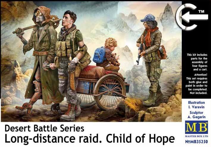 MASTERBOX 1/35 35250 DESERT BATTLE SERIES LONG DISTANCE RAID - CHILD OF HOPE