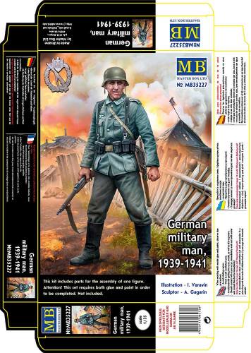 MASTERBOX 1/35 35227 GERMAN MILITARY MAN 1931-1941