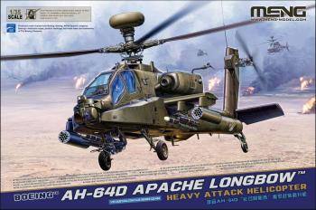 MENG 1/35 QS-004 AH-64D APACHE LONGBOW HEAVY ATTACK HELICOPER