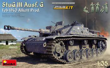 MINIART 1/35 35335 STUG III AUSF.G FEB 1943 ALKETT PROD