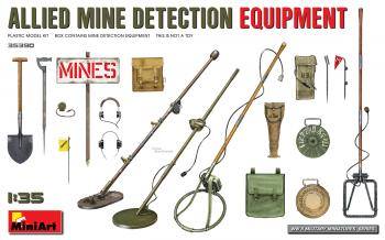 MINIART 1/35 35390 ALLIED MINE DETECTION EQUIPMENT