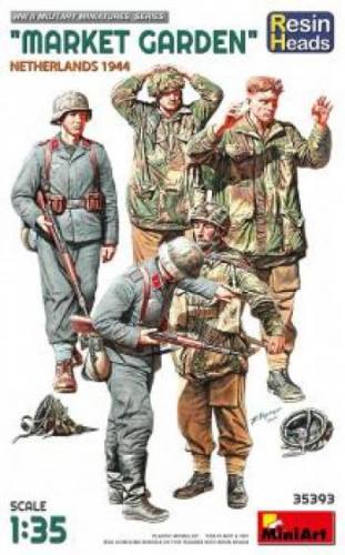 MINIART 1/35 35393 MARKET GARDEN NETHERLANDS 1944 W/ RESIN HEADS