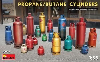 MINIART 1/35 35619 PROPANE/BUTANE CYLINDERS