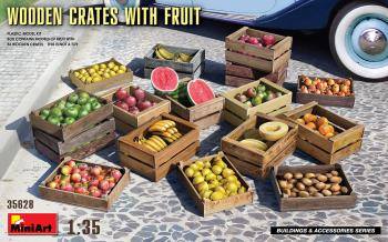 MINIART 1/35 35628 WOODEN CRATES WITH FRUIT