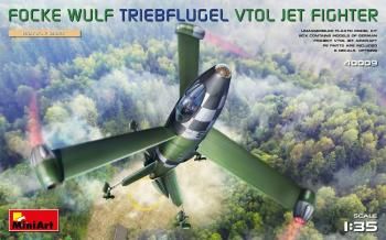 MINIART 1/35 40009 FOCKE WULF TRIEBFLUGEL VTOL JET FIGHTER