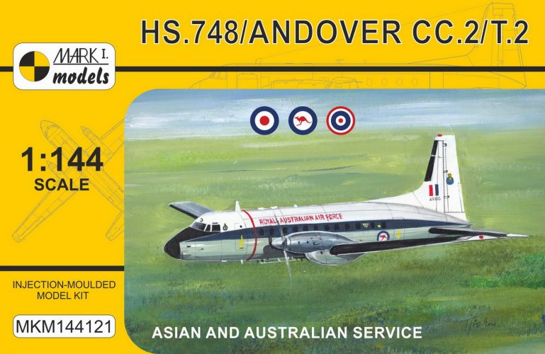 MARK I MODELS 1/144 144121 HS.748/ ANDOVER CC.2/ T.2