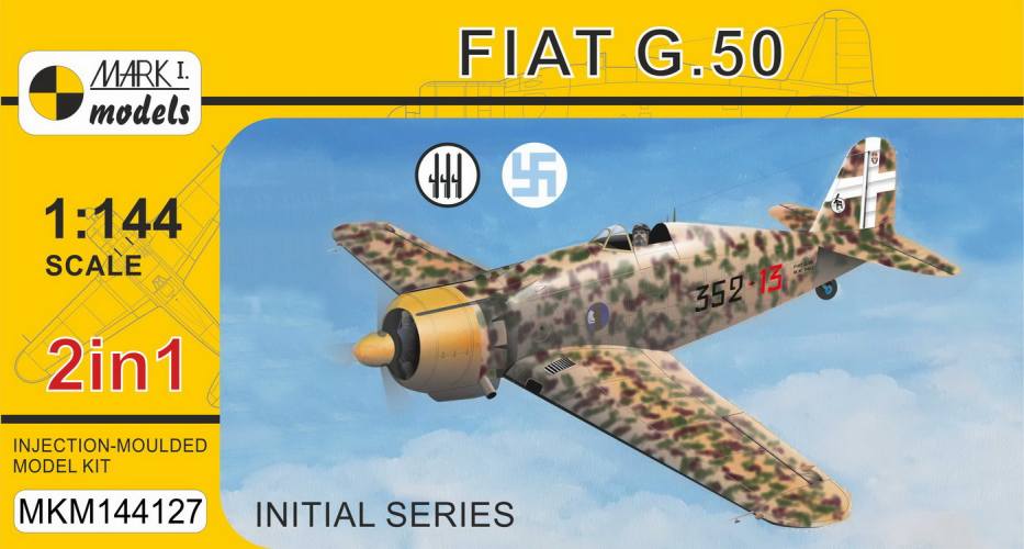 MARK I MODELS 1/144 144127 FIAT G.50 INITIAL SERIES