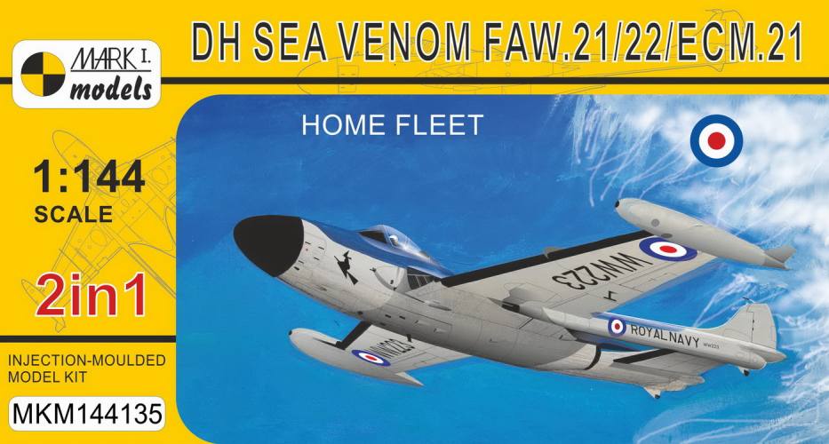 MARK I MODELS 1/144 144135 DH SEA VENOM FAW.21/22 ECM.21