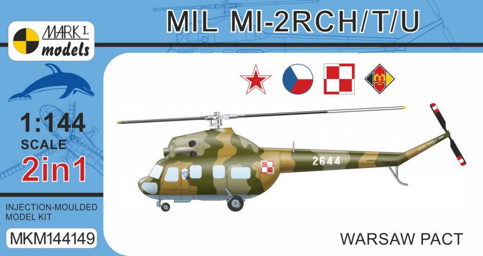 MARK I MODELS 1/144 144149 MIL MI-2RCH/T/U 