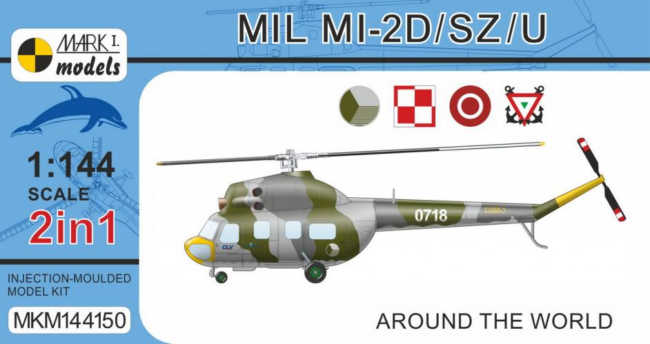 MARK I MODELS 1/144 144150 MIL MI-2D/SZ/U 