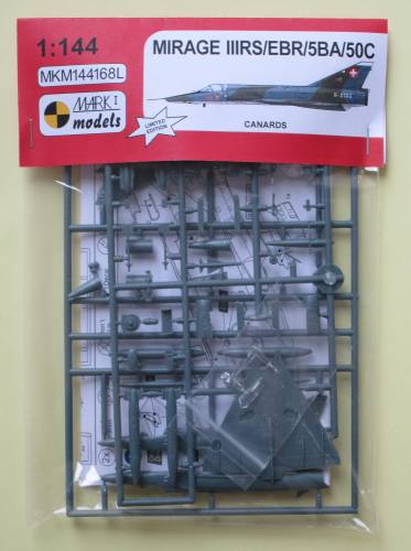 MARK I MODELS 1/144 144168 MIRAGE IIIRS/EBR/5BA/50C