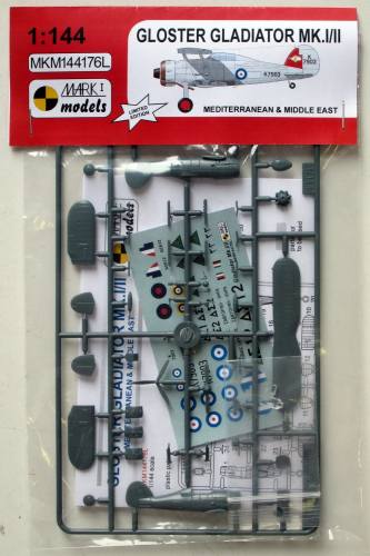 MARK I MODELS 1/144 144176 GLOSTER GLADIATOR MK.I/II
