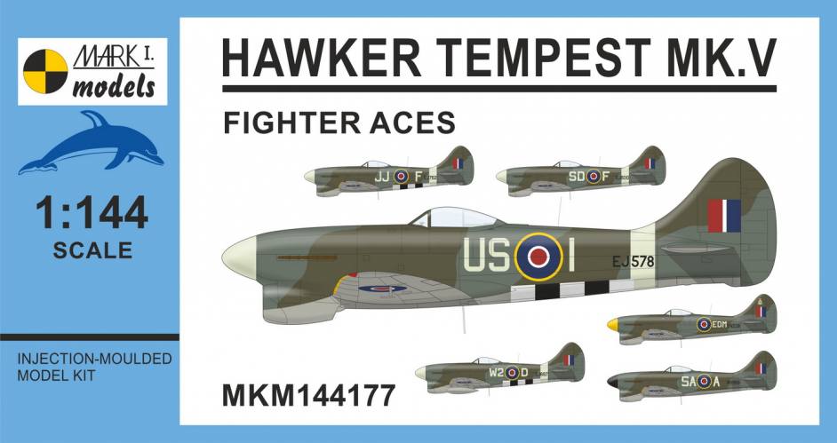 MARK I MODELS 1/144 144177 HAWKER TEMPEST MK.V FIGHTER ACES