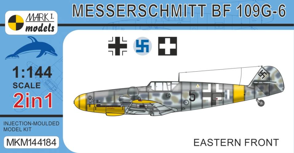 MARK I MODELS 1/144 144184 MESSERSCHMITT BF 109G-6 EASTERN FRONT
