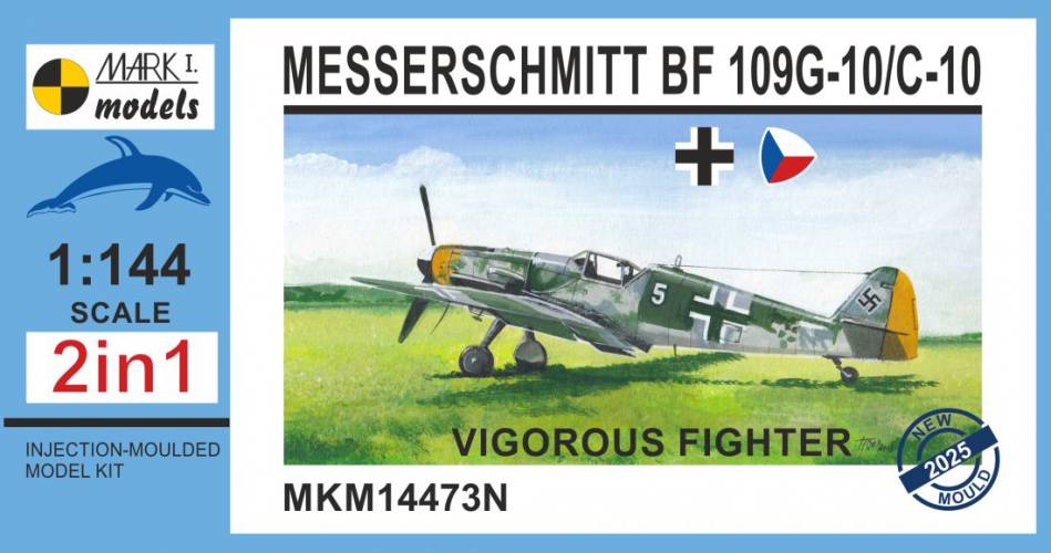 MARK I MODELS 1/144 14473N MESSERSCHMITT BF 109G-10/C10 VIGOROUS FIGHTER