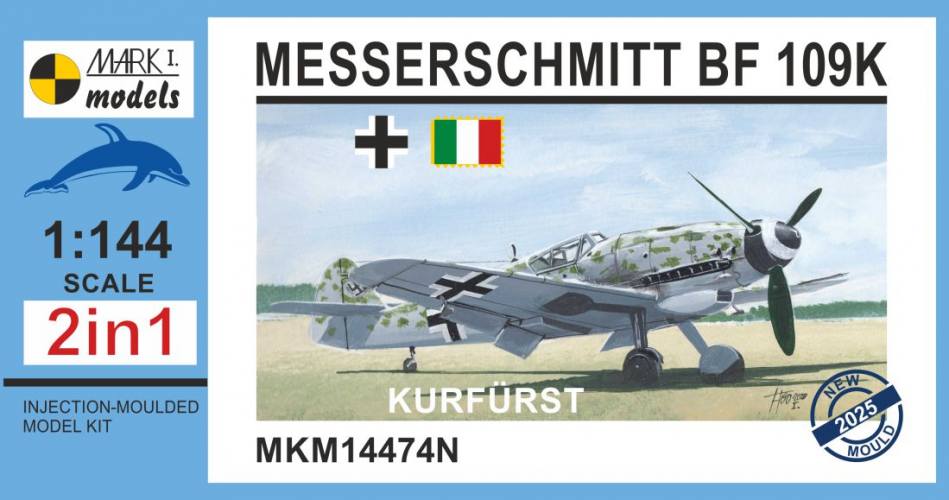 MARK I MODELS 1/144 14474N MESSERSCHMITT BF 109K KURFURST