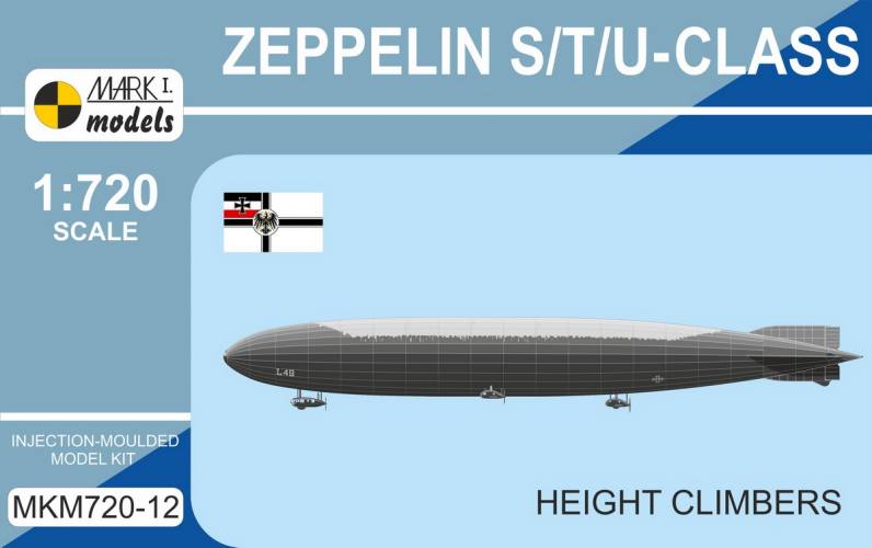 MARK I MODELS 1/720 72012 ZEPPELIN S/T/U-CLASS