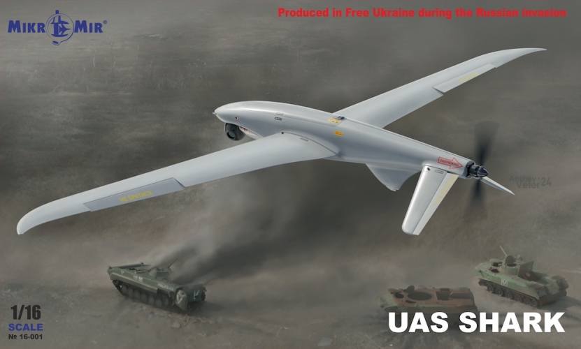 MICRO-MIR 1/16 16-001 UNMANNED AERIAL SYSTEM SHARK