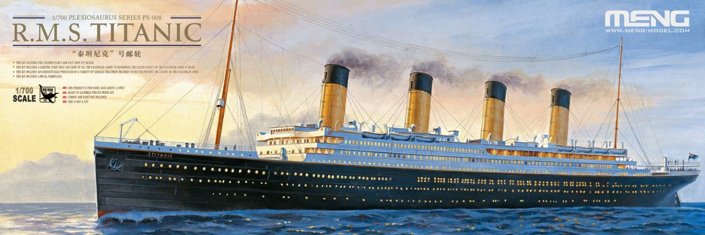 MENG 1/700 PS-008 RMS TITANIC