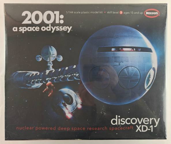 MOEBIUS 1/144 2001-3 2001  A SPACE ODYSSEY DISCOVERY XD-1