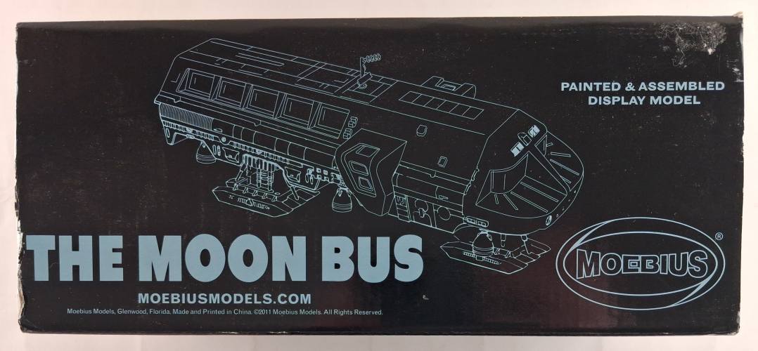MOEBIUS NOT SPECIFIED THE MOON BUS painted and assembled display model