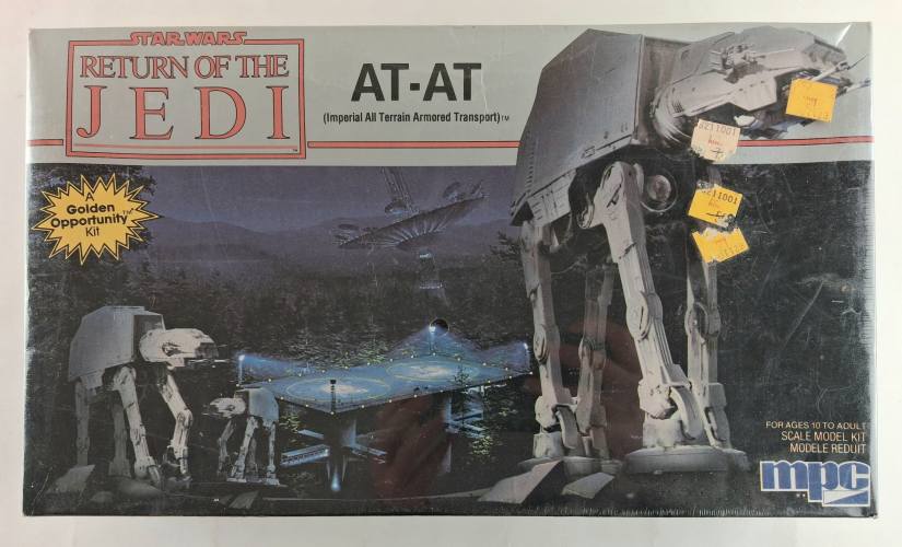 MPC NOT SPECIFIED 1929 STAR WARS RETURN OF THE JEDI AT-AT  IMPERIAL ALL TERRAIN ARMORED TRANSPORT 