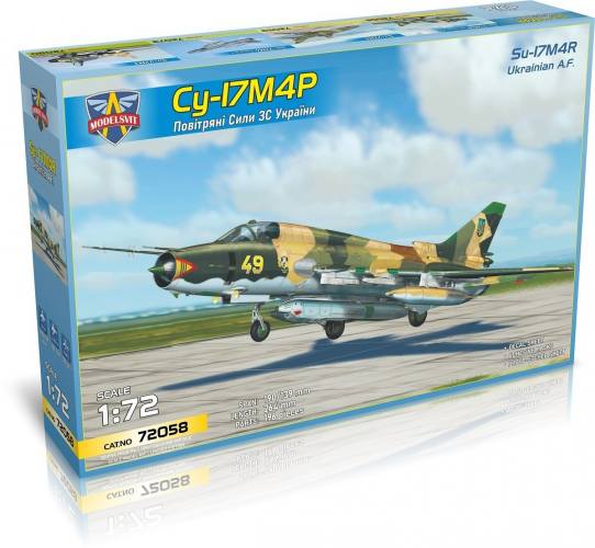 MODELSVIT 1/72 72058 SUKHOI SU-17M4R UKRANIAN A.F