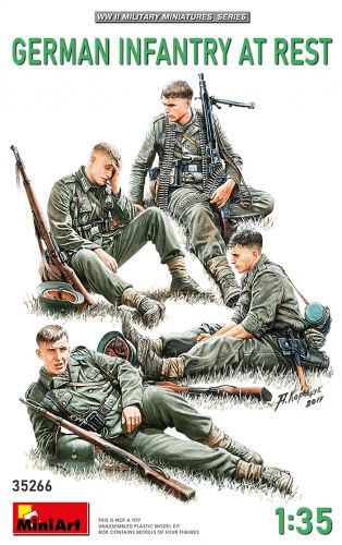 MINIART 1/35 35266 GERMAN INFANTRY AT REST