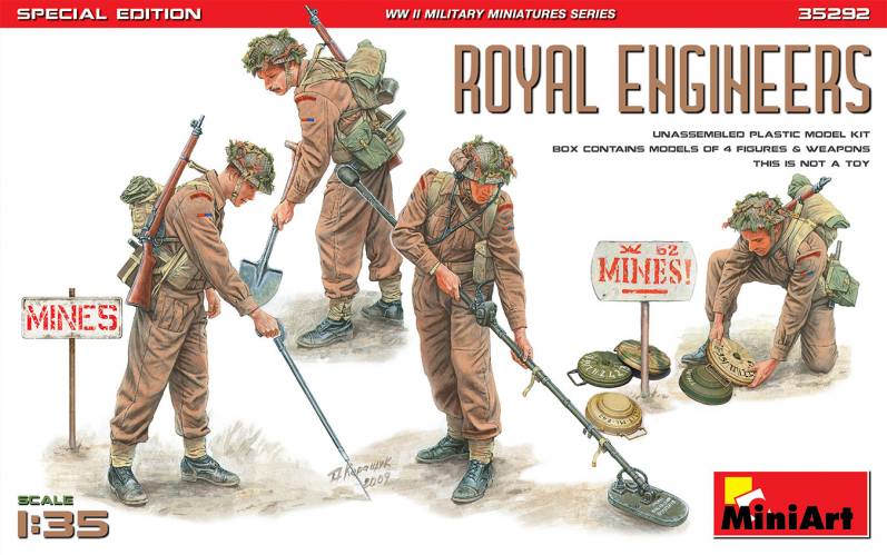 MINIART 1/35 35292 ROYAL ENGINEERS