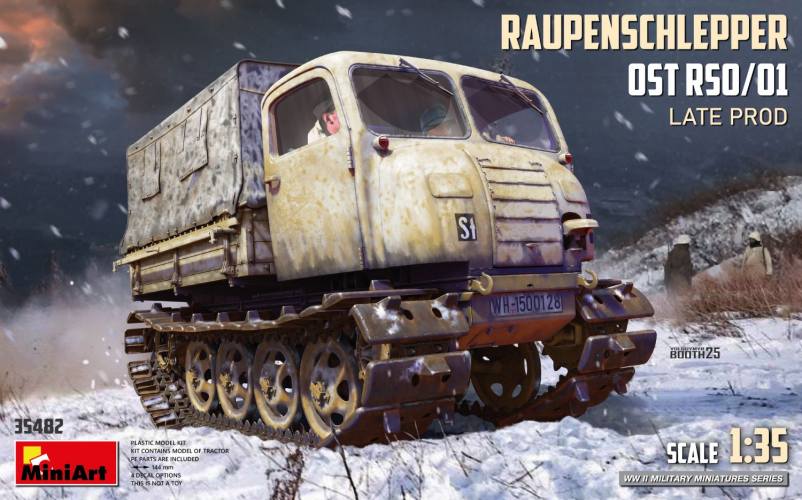 MINIART 1/35 35482 RAUPENSCHLEPPER OST RSO/O1