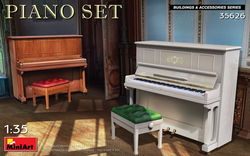 MINIART 1/35 35626 PIANO SET