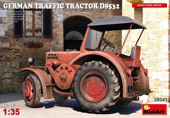 MINIART 1/35 38041 GERMAN TRAFFIC TRACTOR D8532
