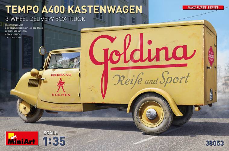 MINIART 1/35 38053 TEMPO A400 KASTENWAGEN