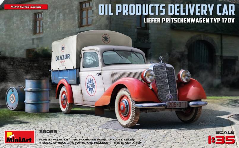 MINIART 1/35 38069 OIL PRODUCTS DELIVERY CAR TYP 170V