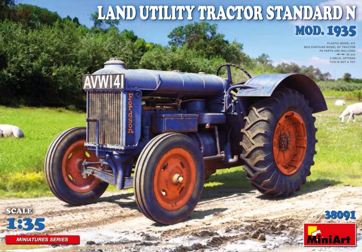 MINIART 1/35 38091 LAND UTILITY TRACTOR STANDARD N MOD  1935