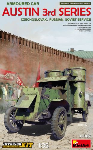 MINIART 1/35 39007 AUSTIN 3RD SERIES ARMOURED CAR