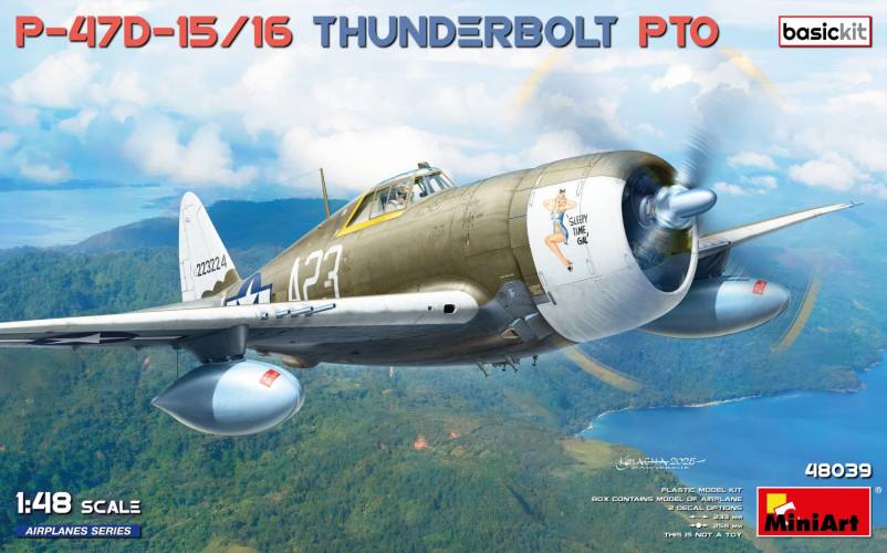 MINIART 1/48 48039 P-47D-15/16 THUNDERBOLT PTO