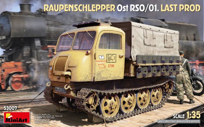 MINIART 1/35 53007 RAUPENSCHLEPPER OST RS0/01 LAST PRODUCTION