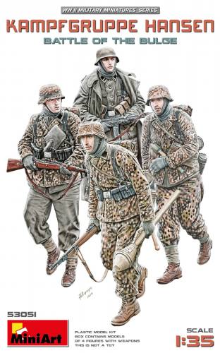 MINIART 1/35 53051 KAMPFGRUPPE HANSEN BATTLE IOF THE BULDGE