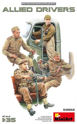 MINIART 1/35 53052 ALLIED DRIVERS