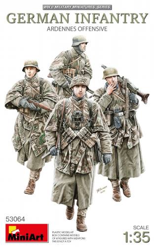 MINIART 1/35 53064 GERMAN INFAANTRY ARDENNES OFFENSIVE