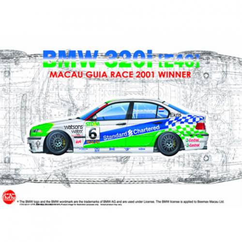 NUNU 1/24 24041 BMW 320i SUPER PRODUCTION MACAU GUIA RACE 2001 WINNER 