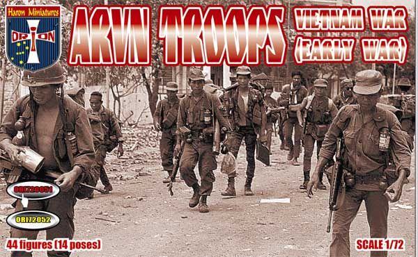 ORION 1/72 72051 ARVN TROOPS EARLY VIETNAM WAR