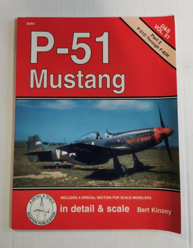 DETAIL   SCALE  8251 P-51 MUSTANG - BERT KINZEY