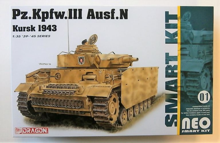 DRAGON 1/35 6559 Pz.Kpfw.III Ausf.N KURSK 1943  NEO SMART KIT 